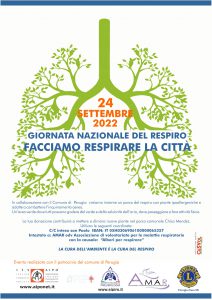 GIORNATA NAZIONALE DEL RESPIRO E DELLE MALATTIE RESPIRATORIE